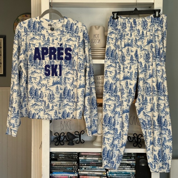 Beach Riot Cassia Sweatshirt & Georgie Lounge Pants, Size L - Picture 3 of 16